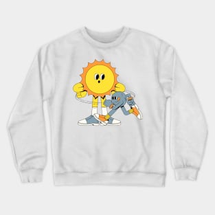 Sun Design Crewneck Sweatshirt